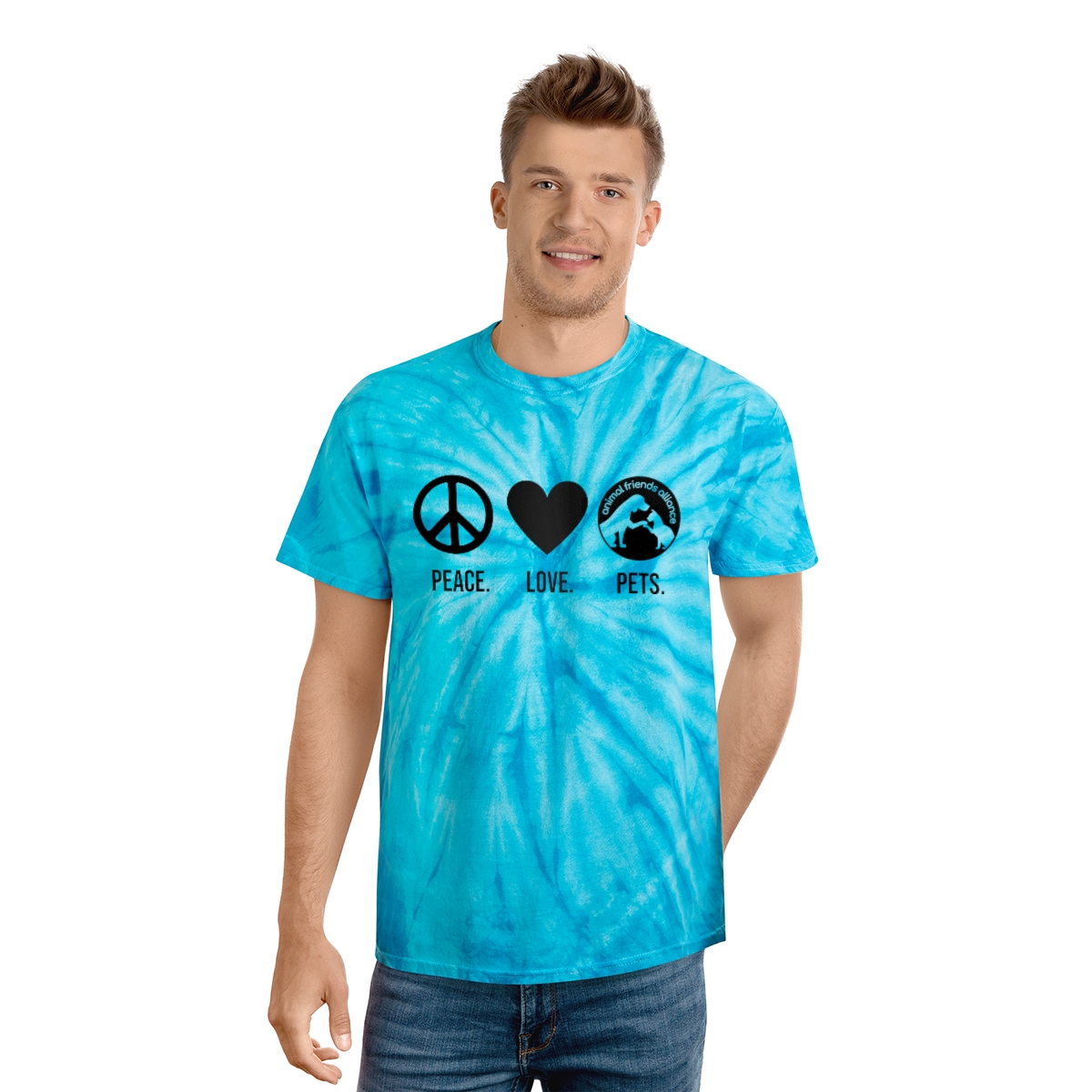 Peace Love Astros Sublimation Pet T-Shirt – Roxy's Retreat